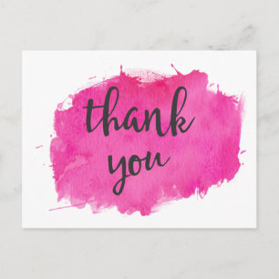 Postal Paint Watercolor Paint Paint Splatt Gracias