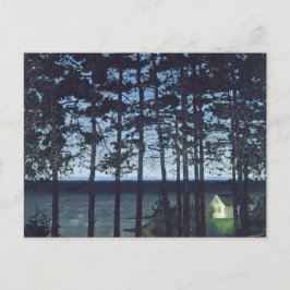 Postal Paintaje de Sohlberg Fishermans Cottage