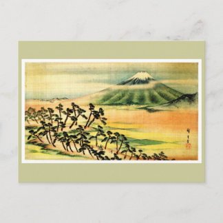 Postal Paintaje paisajístico Hiroshige Bella Artes japoné