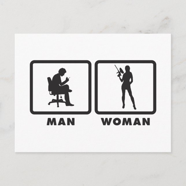 Postal Paintball (Anverso)