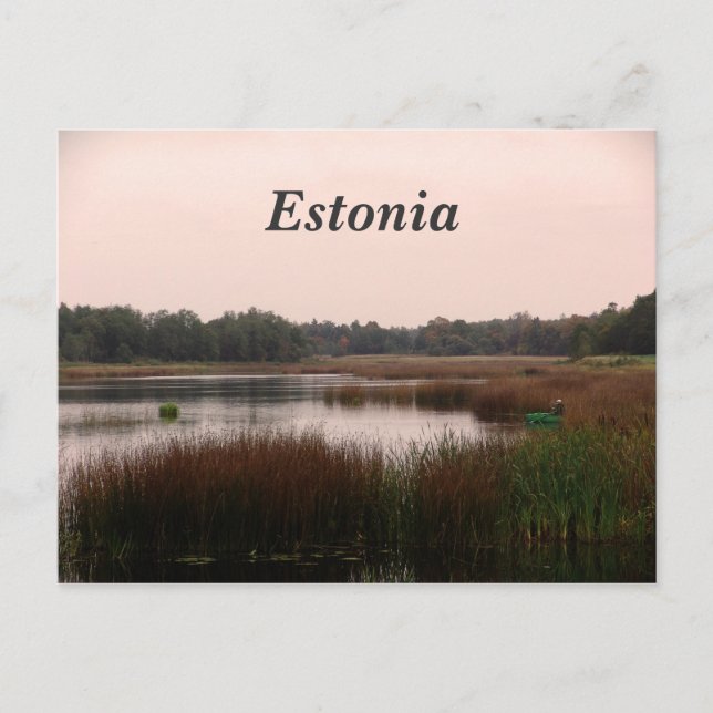 Postal País de Estonia (Anverso)