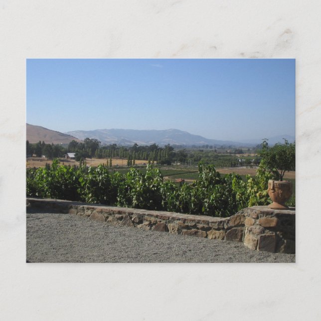 Postal País del vino (Anverso)
