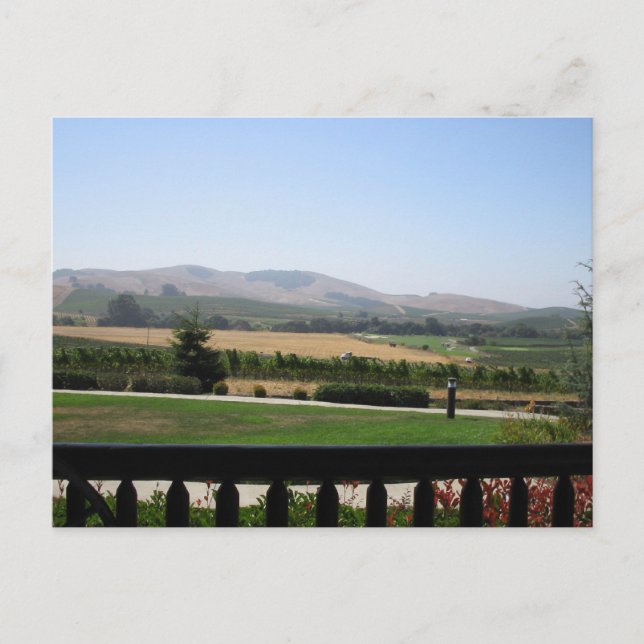 Postal País del vino (Anverso)