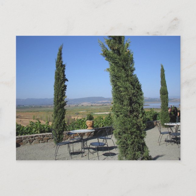 Postal País del vino (Anverso)