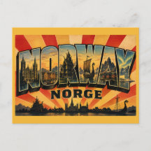 País Noruega Vintage