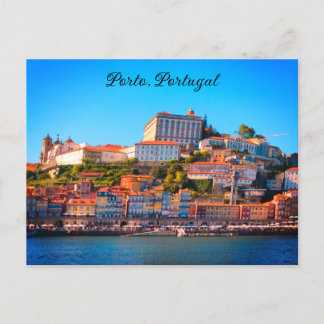Postal Paisagem tradicional da cidade do Porto