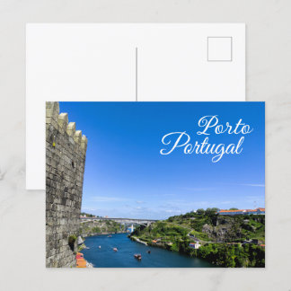 Postal Paisagem tradicional da cidade do Porto