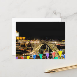 Postal Paisagem tradicional da cidade do Porto