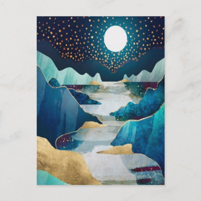 Postal paisaje (Anverso)