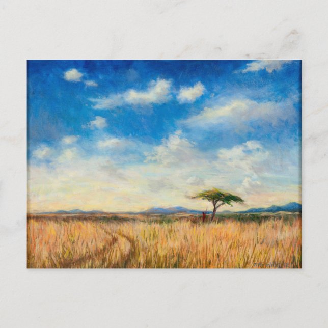 Postal Paisaje 2012 de Mara (Anverso)