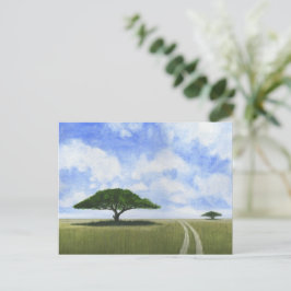 Postal Paisaje africano