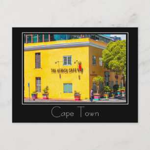 Postal Paisaje arquitectónico de Ciudad del Cabo en Sudáf