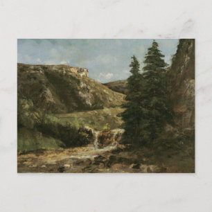 Postal Paisaje cerca de Ornans, c.1858