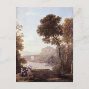 Postal Paisaje con Hagar y el Ángel, 1646