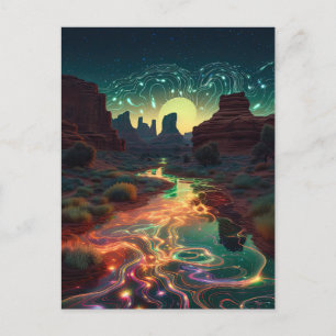 Postal Paisaje Cosmos del Suroeste de Arizona