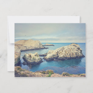 Postal Paisaje costero de Point Lobos