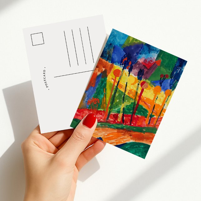 Postal Paisaje cubista | Fritz Schaefler (Subido por el creador)