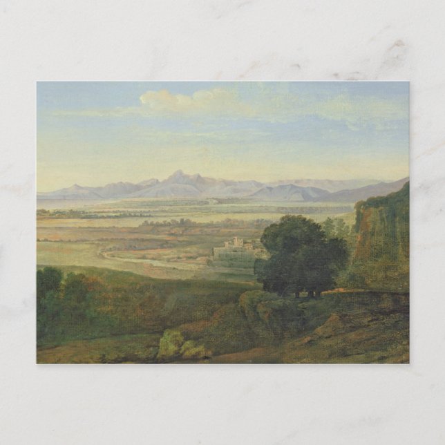 Postal Paisaje de Campagna (Anverso)