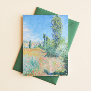 Postal Paisaje de Claude Monet en Ile Saint Martin