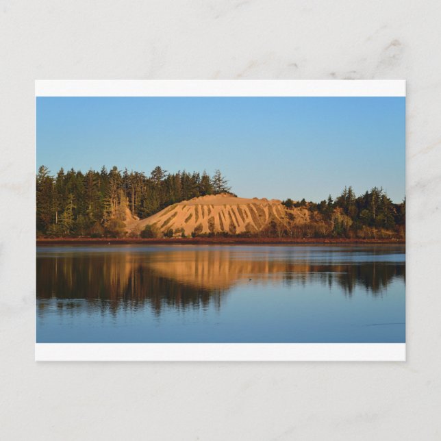 Postal Paisaje de Coos Bay (Anverso)
