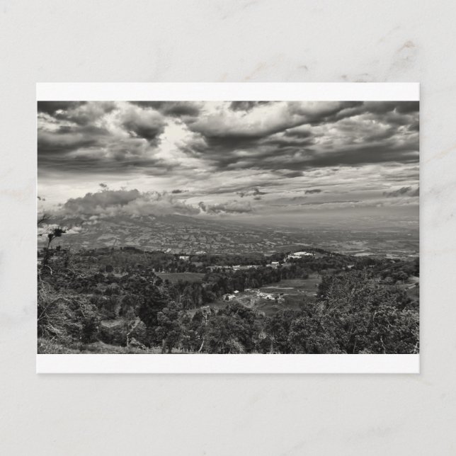 Postal Paisaje de Costa Rica (Anverso)