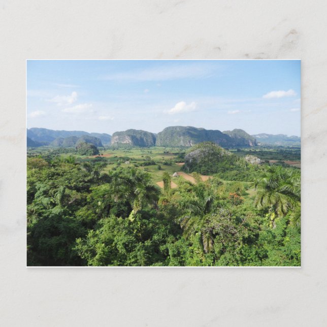 Postal Paisaje de Cuba (Anverso)