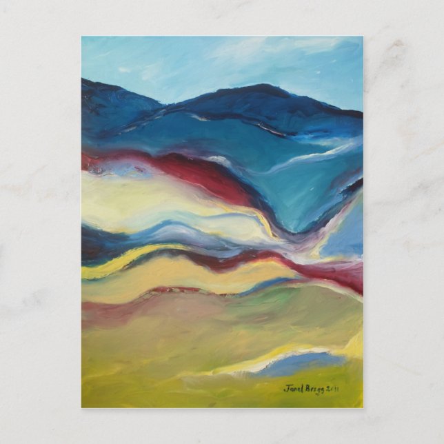 Postal Paisaje de ensueño (Anverso)