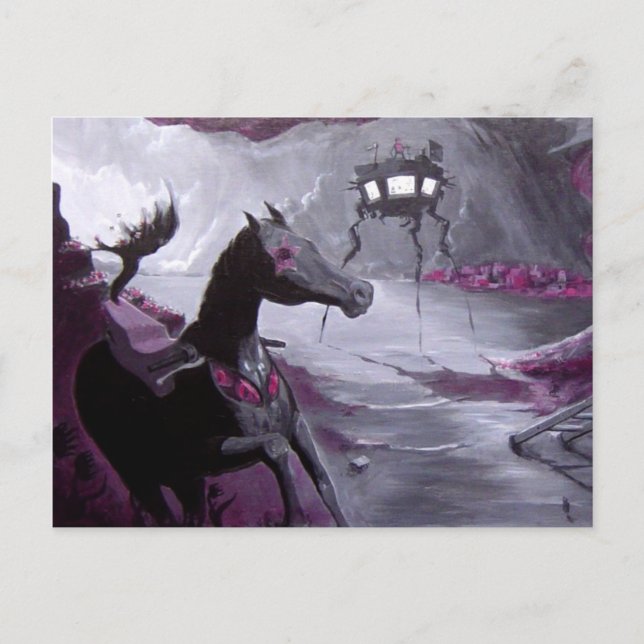 Postal Paisaje de ensueño (Anverso)