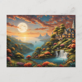 Postal Paisaje de Fantasía