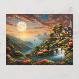 Postal Paisaje de Fantasía