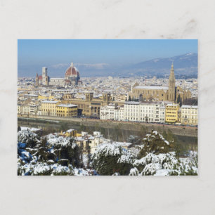 Postal Paisaje de Florencia de Piazzale