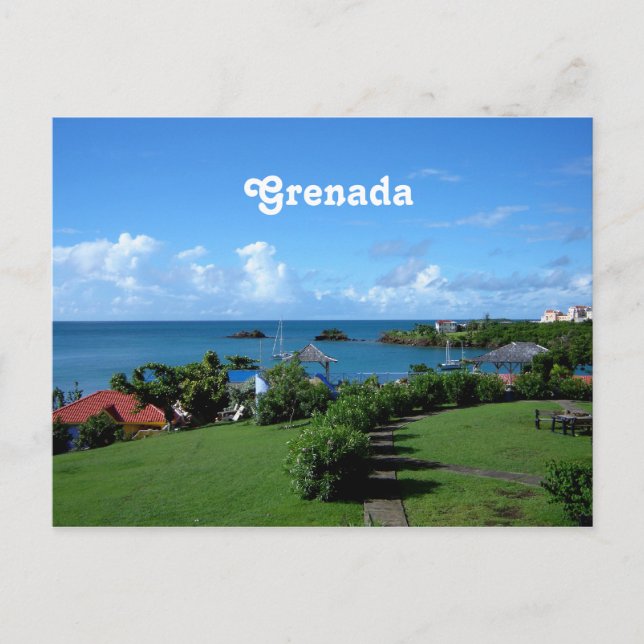 Postal Paisaje de Granada (Anverso)