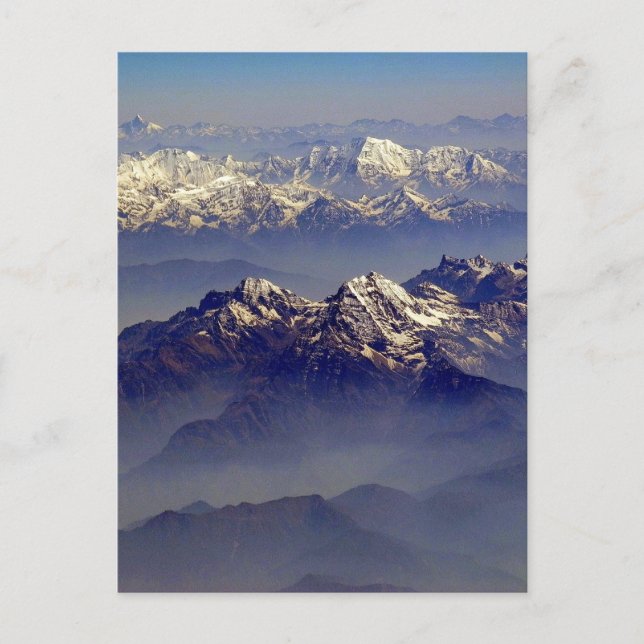 Postal Paisaje de Himalayas (Anverso)