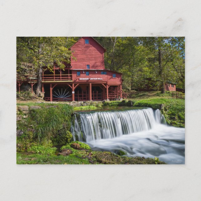 Postal Paisaje de Hodgson Mill (Anverso)