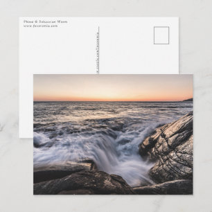 Postal Paisaje de la costa de Lofoten Foto