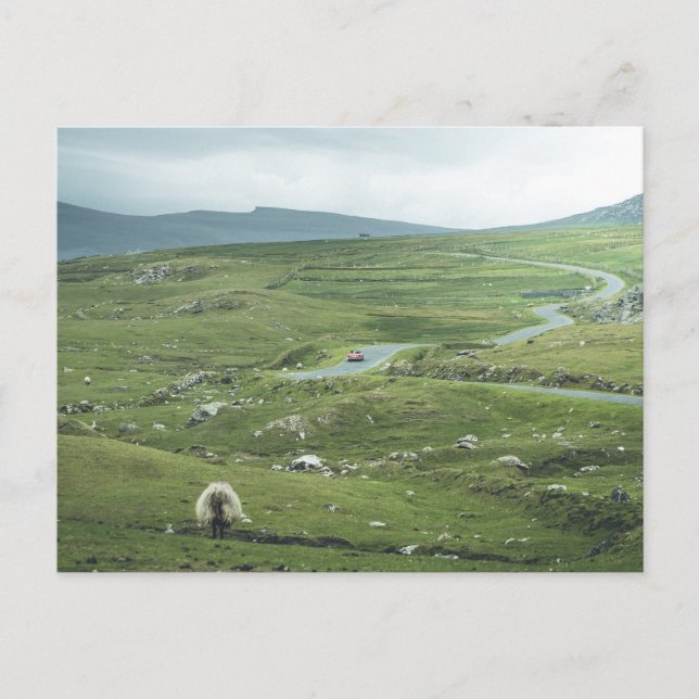Postal Paisaje de la isla de Achill (Anverso)