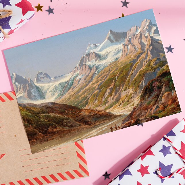 Postal Paisaje de la montaña Silvretta - Ignaz Dorn (Subido por el creador)