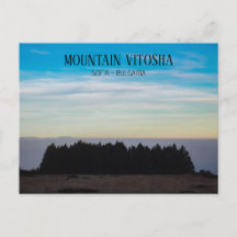 Paisaje de la montaña Vitosha