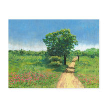 Paisaje de la primavera rusa