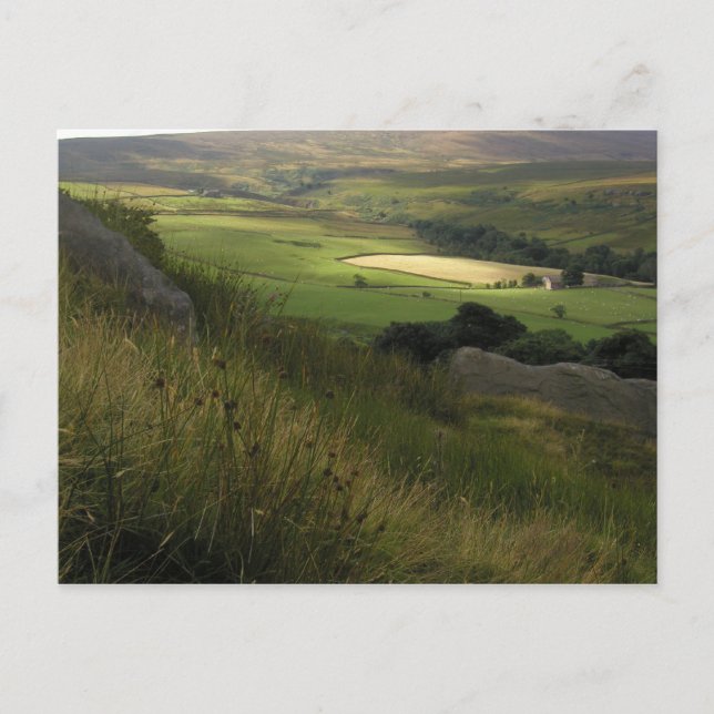 Postal Paisaje de Lancashire 01 (Anverso)