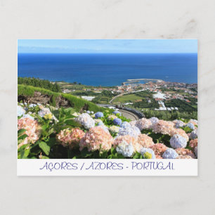 Postal Paisaje de las Azores