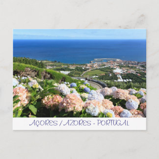 Postal Paisaje de las Azores