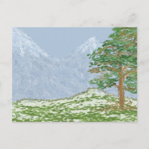 Postal Paisaje de montaña