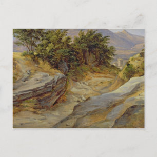 Postal Paisaje de montaña italiano, c.1824