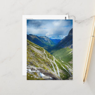 Postal Paisaje de Noruega