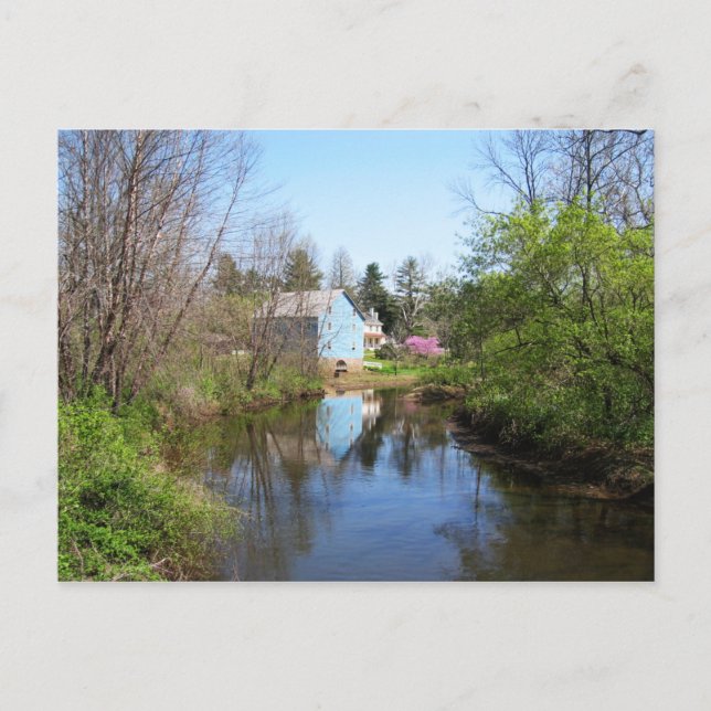 Postal Paisaje de Nueva Jersey (Anverso)