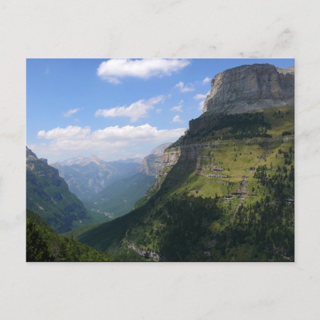 Postal Paisaje de Ordesa - Huesca (España) (Anverso)