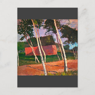 Postal Paisaje de Paula Modersohn-Becker