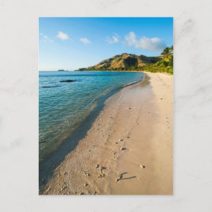 Postal Paisaje de playa tropical, Fiji