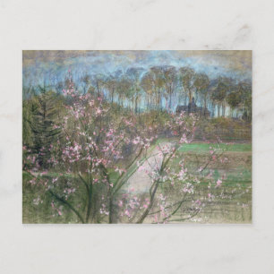 Postal Paisaje de primavera